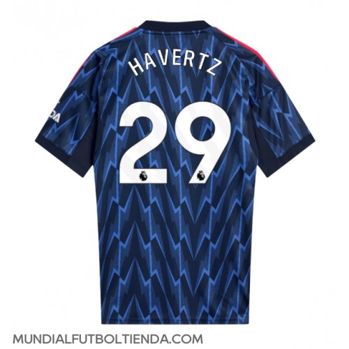 Camiseta Arsenal Kai Havertz #29 Segunda Equipación Replica 2025-26 mangas cortas